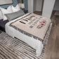 Mom Blanket - Woven Blanket - Because of You