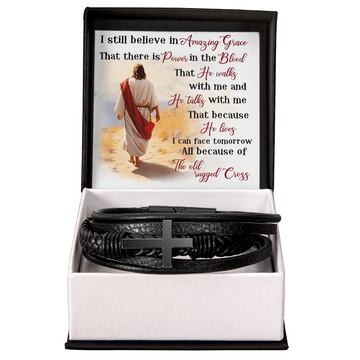 I Still Believe Cross Bracelet