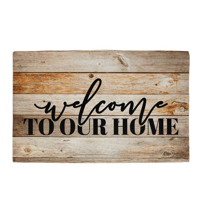 Door Mat - Welcome to our home