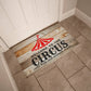 Door Mat Funny - Welcome to the circus wild kids and animals inside