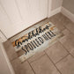 Door Mat Funny - Grandchildren Spoiled Here