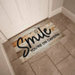 Door Mat Funny - Smile you're on camera