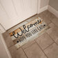 Door Mat Funny - Welcome hope you like cats