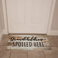 Door Mat Funny - Grandchildren Spoiled Here