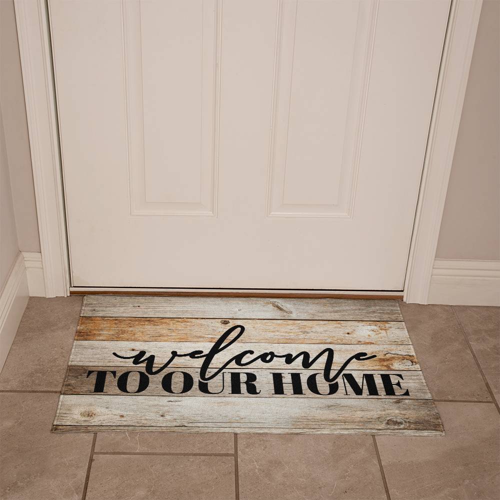 Door Mat - Welcome to our home