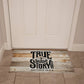 Christian Door Mat | True Story He is Risen Matthew 28:5-6