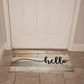 Door Mat - hello