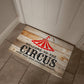 Door Mat Funny - Welcome to the circus wild kids and animals inside