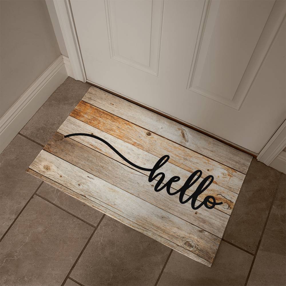 Door Mat - hello