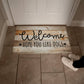 Door Mat Funny - Welcome hope you like dogs