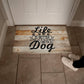 Door Mat | Life is better with a dog