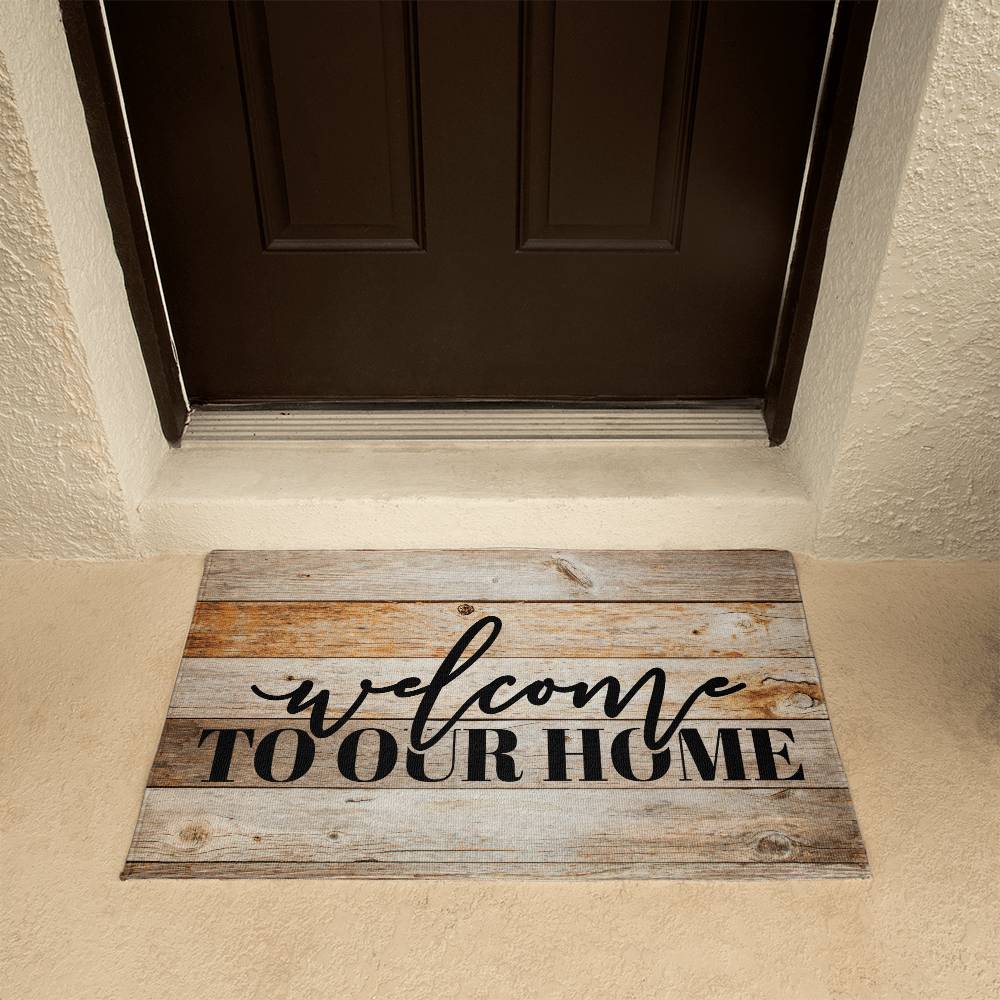 Door Mat - Welcome to our home