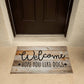 Door Mat Funny - Welcome hope you like dogs