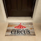 Door Mat Funny - Welcome to the circus wild kids and animals inside