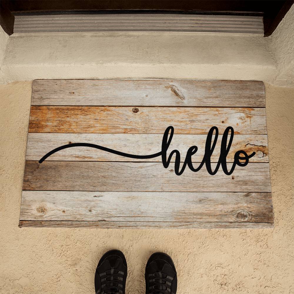 Door Mat - hello