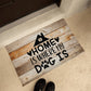 Door Mat | Home is where my dog is