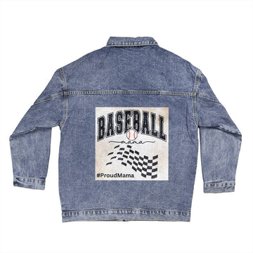 Baseball Mama - Denim Jacket