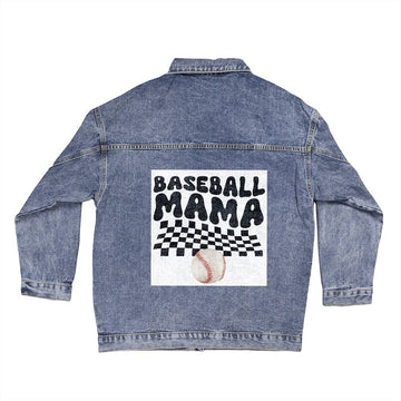 Baseball Mama - Stylish Denim Jacket