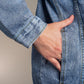 Dear  Person Behind Me - God Loves You - Denim Jacket