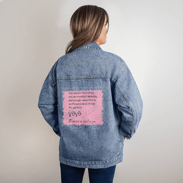 Dear Person Behind Me - Denim Jacket