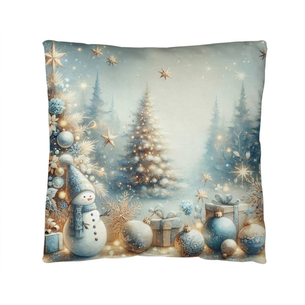 Christmas Pillow - Snowman Design 4