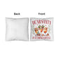 Christmas Pillow - Dear Santa.  Just Bring Coffee