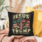Christmas Pillow - Jesus is My Savior Trump is My President