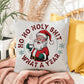 Christmas Pillow - Ho Ho What a Year
