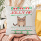 Christmas Pillow - Jolly AF