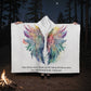 Hooded Blanket | Bonus Mom Angel | Mom Blanket | Thank you