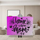 Hooded Blanket - Home is where Mom is