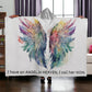 Mom Blanket | Hooded Blanket | My Mom in Heaven