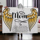 Hooded Blanket | Mom Blanket | Dear Mom Blanket