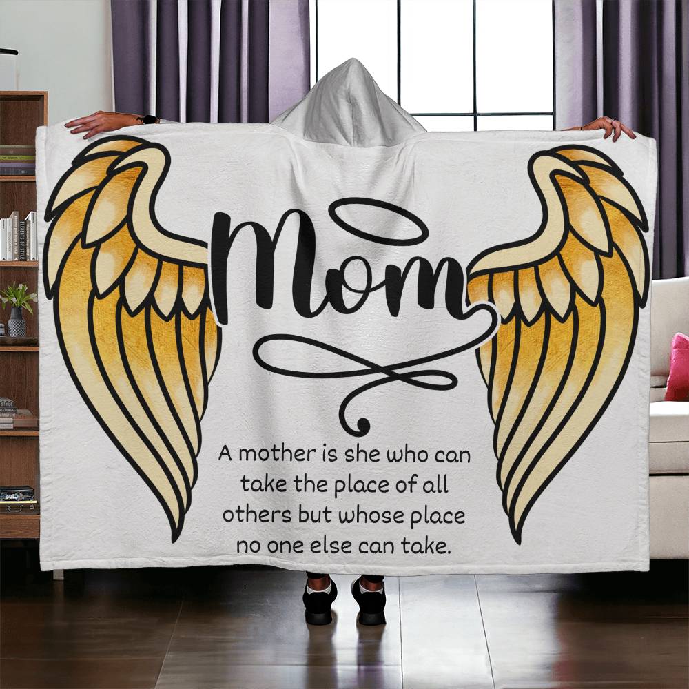 Mom Blanket | Hooded Blanket | A Mother Is
