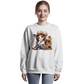 Western Sweatshirt - Cowgirl with Sunflowers Sweatshirt