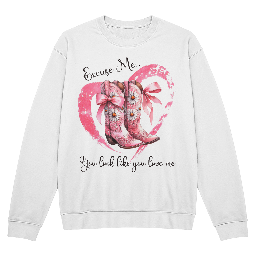 Excuse Me Sweatshirt | Western Sweatshirt