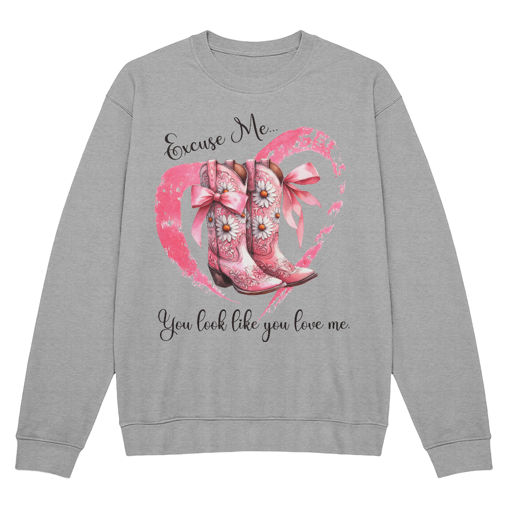 Excuse Me Sweatshirt | Western Sweatshirt