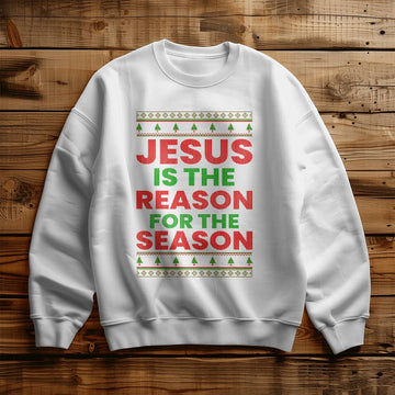 Ugly Christmas Sweater | Jesus is the Reason for the Season