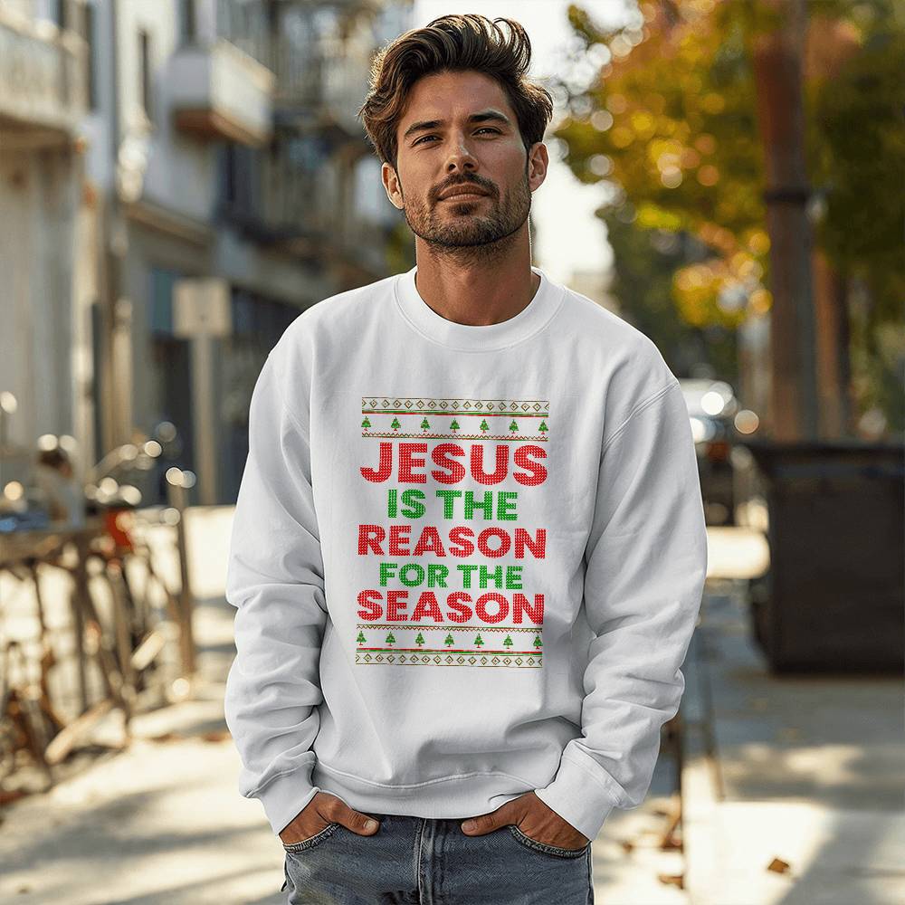 Ugly Christmas Sweater | Jesus is the Reason for the Season