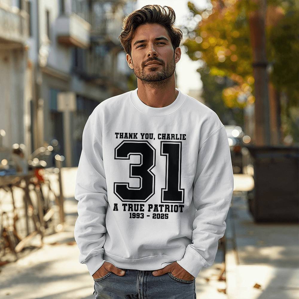 Thank You Charlie - A True Patriot - Sweatshirt