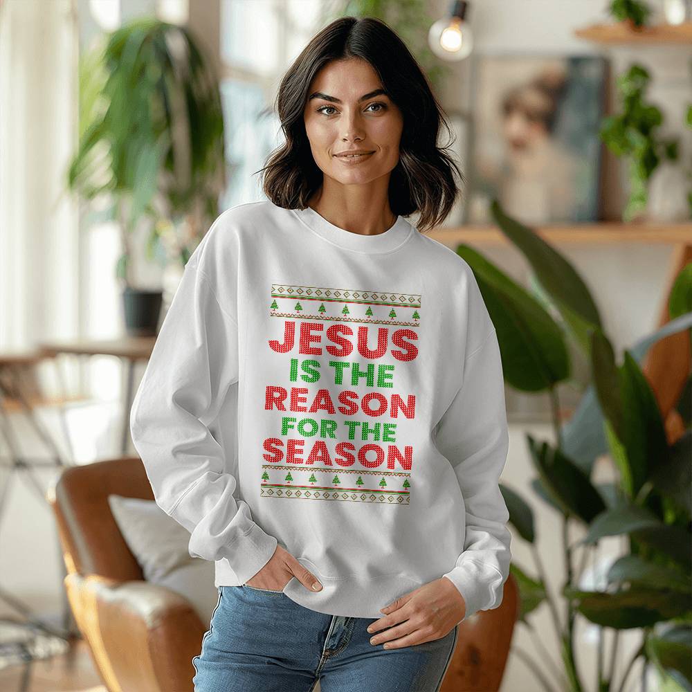 Ugly Christmas Sweater | Jesus is the Reason for the Season