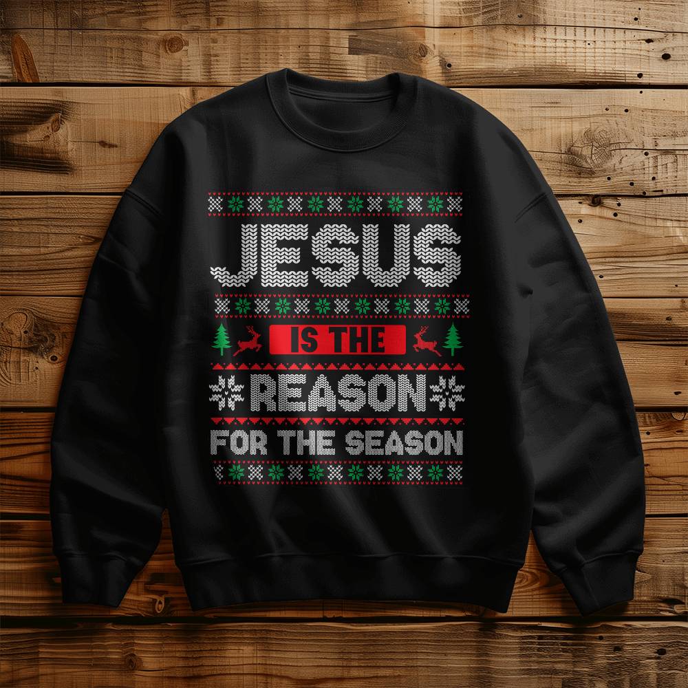 Ugly Christmas Sweater | Jesus is the Reason for the Season