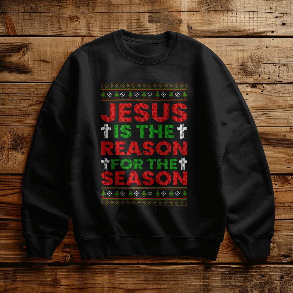 Ugly Christmas Sweater | Jesus is the Reason for the Season