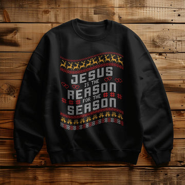 Ugly Christmas Sweater | Jesus is the Reason for the Season