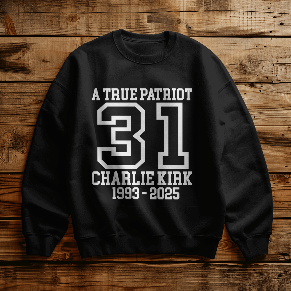 Charlie Kirk - A True Patriot - Sweatshirt