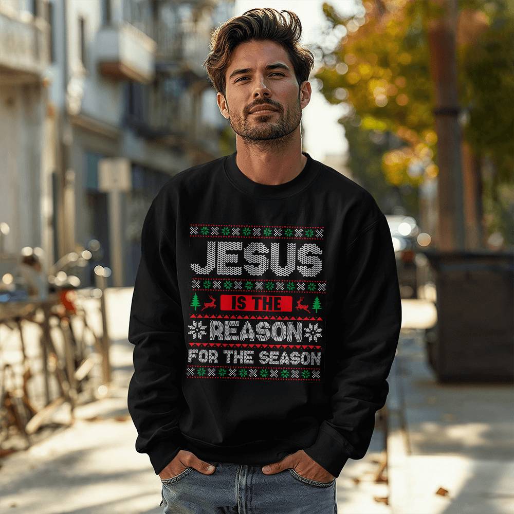 Ugly Christmas Sweater | Jesus is the Reason for the Season