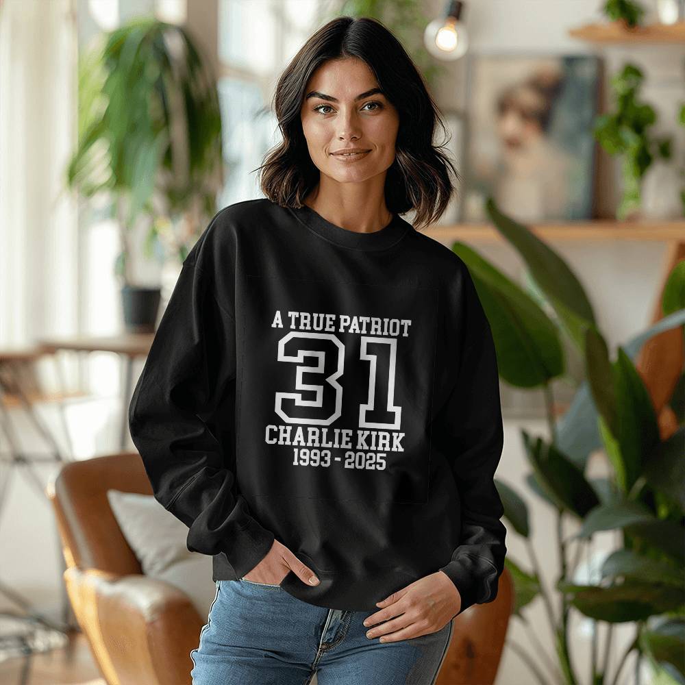 Charlie Kirk - A True Patriot - Sweatshirt