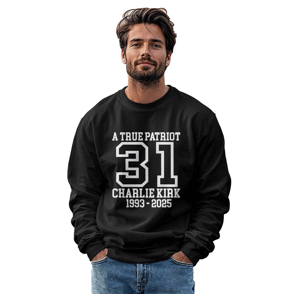 Charlie Kirk - A True Patriot - Sweatshirt