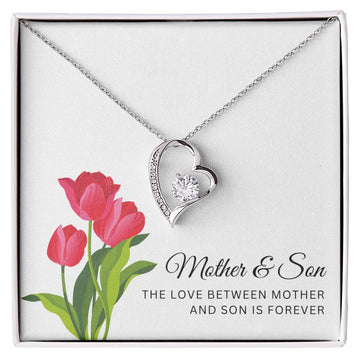 Heart Necklace for Mom from Son
