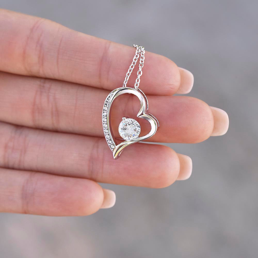 [BEST SELLER] To My Loving Mom - Everything I Am - Forever Love Necklace